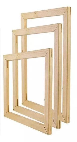 Quality Bulk Customize Size Canvas Stretcher Bars Wood Frame For Canvas Stretching for sale