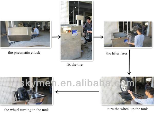 Quality Customized Tyre Cleaning Machine Ultrasonic Engine Cleaner 453.6L for sale