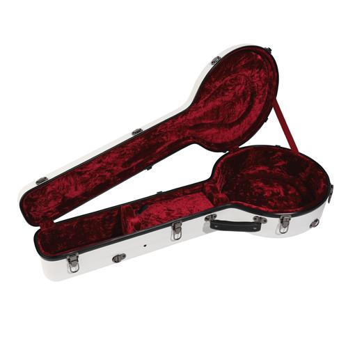 Quality Multiple Color Hardshell Banjo Case With 5 Locks Foam Padding Interior for sale