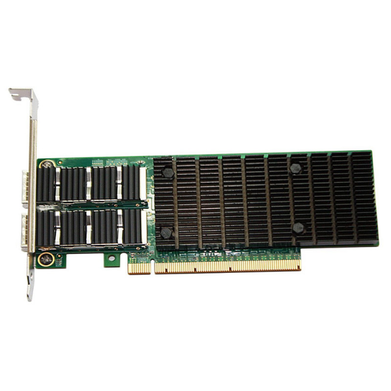 Femrice 100G Network Interface Card 100G Network Virtualization Server Adapter Big Date Center Frame Server LC Fiber Car