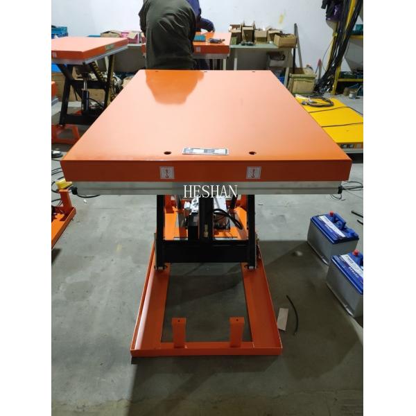 China Customized 2000IBS 4000IBS Load Electric Hydraulic Scissor Electric Lift Table