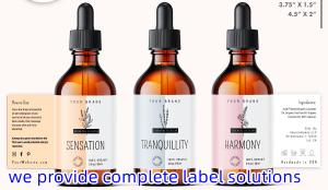 Custom  Label for Colored Address Labels large Vinyl Sticker Printing metal Adhesive Label
