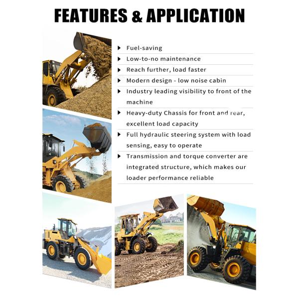 Front End 1.5 Ton Wheel Loader Compact Rate Load 1800kg MCL930 ZL930