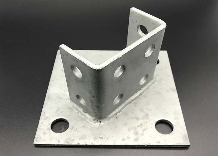 HDG Galvanized Unistrut Base Plate Carbon Steel Electrogalvanized
