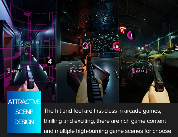 Sports Entertainment Arcade Games Machines Interactive 9d Vr Shooting Simulator
