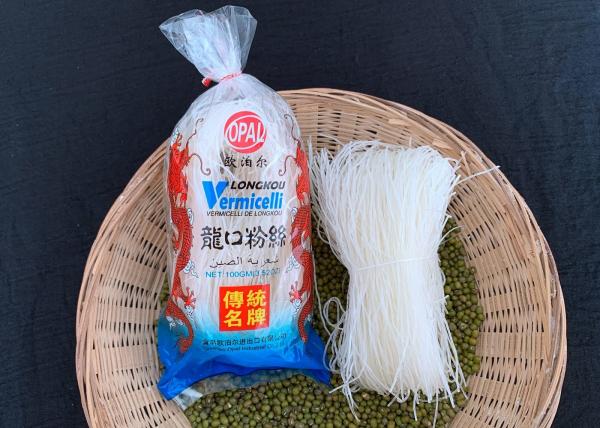 Quality 100g Vegetarian Chinese Bean Thread Lungkow Vermicelli Noodles for sale