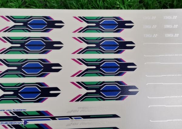 Quality A4 Waterslide Decal Paper , Custom Die Cut Furniture Stickers Decals for sale