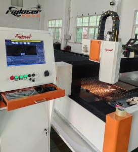 1kw 6kw Fiber Laser Cutting Machine For Metal Plate With IPG Raycus Max