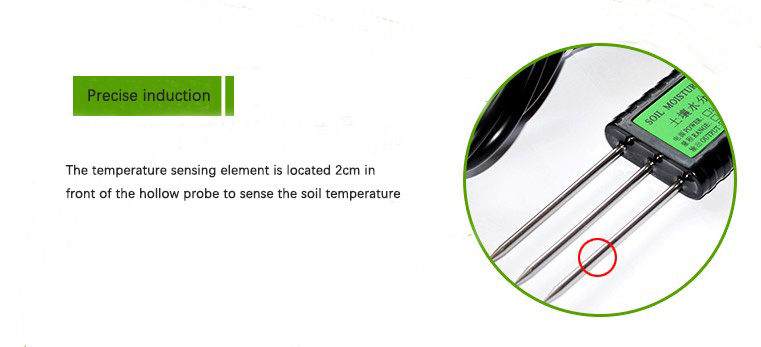 BGT 5-24V DC SDI12 Output FDR Smart Greenhouse Plant Soil Temperature Humidity Sensor
