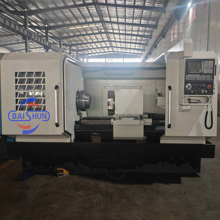 Oil Pipe Processing Lathe Torno Large Spindle Diameter QK1335 CNC Pipe Threading Machine