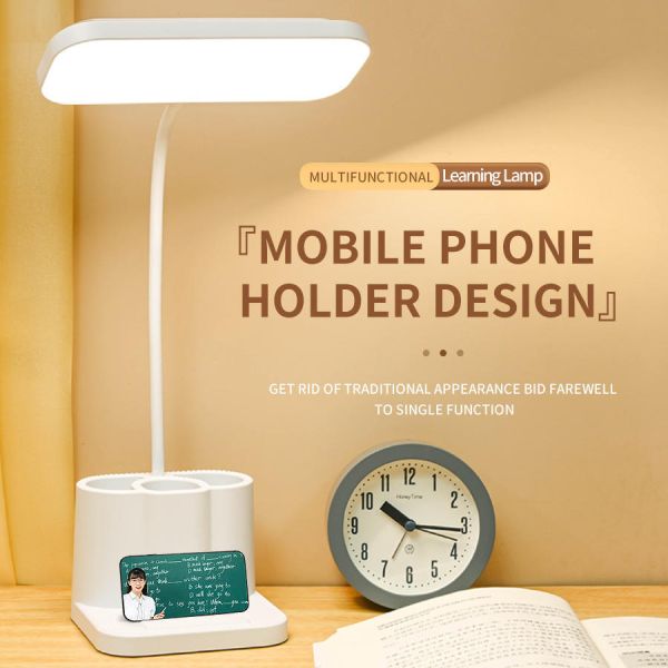 Intelligent Usb Portable Adjustable Foldable Led Table Lamp With Eye Protection Reading Light