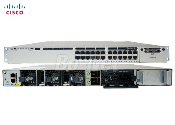 Quality Catalyst 3850 Cisco POE Switch 24 Port PoE+ Network IP Services WS-C3850-24P-E for sale