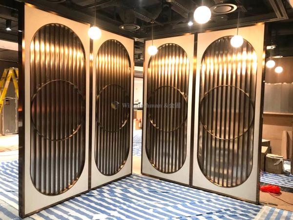 Quality OEM Single Glass Movable Soundproof Partition Walls Fully Transparent  WJ-40G for sale