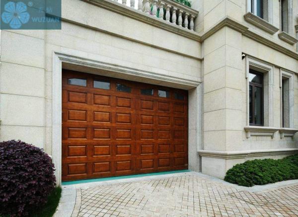 Quality Remote Control 304SS Sectional Overhead Garage Door for sale
