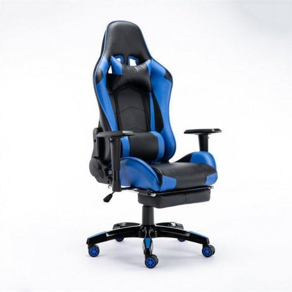 Quality Office Ergonomic Adjustable Swivel Gaming Chair With Footrest Recliner for sale