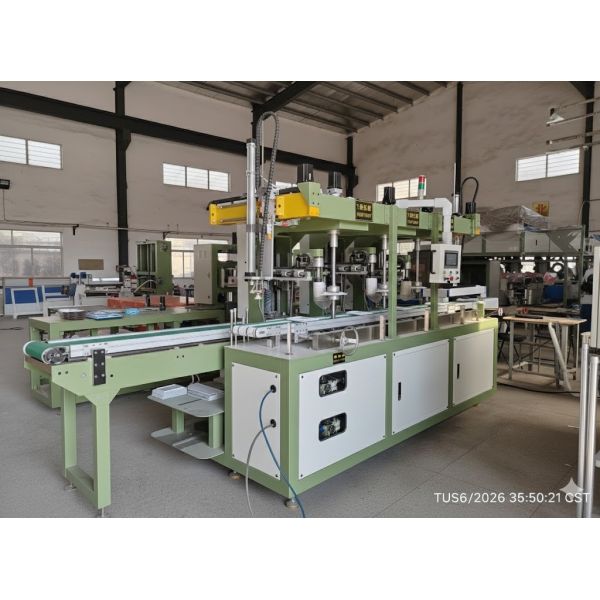 Servo Motor Control Auto Grinding Machine For Melamine 600-840 Pieces/Hour CE Certified