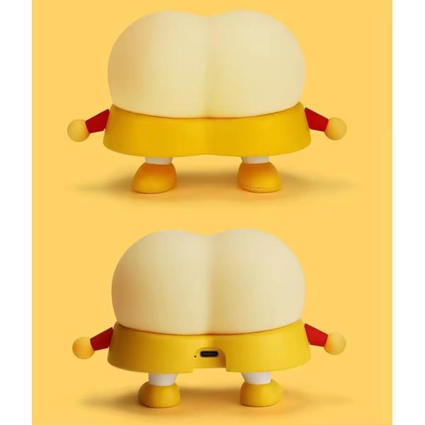 Silicone Led Night Light 3000K With 3 Speed Dimming And Warm Color Sleep Light