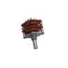 Buy cheap Two Layer 500V Multi Pole Rotary Switch Rohs 4 Pole 6 Position Rotary from wholesalers