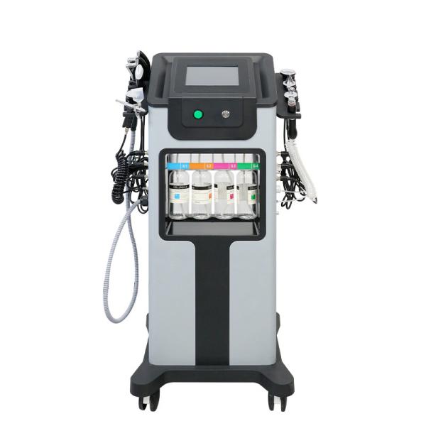 Quality 8 In1 Oxygen H2O2 Facial Blackhead Remover Machine For Skin Care for sale