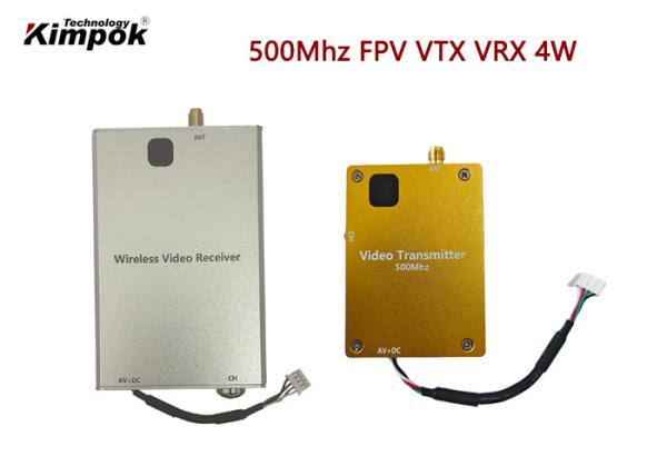 Quality 600Mhz Analog Video Transmitter 4W Transmit Power FM Modulation for sale