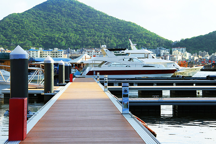 Customizable Aluminum Floating Docks Easy Installation With Low Maintenance