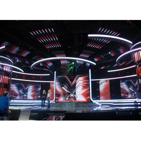 Light Weight Indoor LED Display Sign 576MM X 576MM LED Screen Stage Backdrop