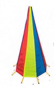 China Waterproof Fabric 1200mm Collapsible Traffic Cone wholesale