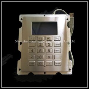 China Stainless Steel Usb Numeric Keypad With Display , Digital Keyboard With Display wholesale