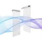 Durable Glass Curtain Wall Transparent LED Screen IP43 Waterproof 5000nits