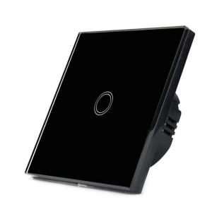 China 1/2/3 Gang Wireless Remote Control Light Switch,EU Standard wall touch switch 220v, glass touch switch on sale