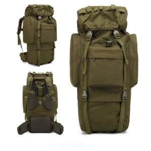 China Camouflage Military Tactical Backpack Multifunctional 65L With Double Shoulder Straps on sale China Camouflage Military Tactical Backpack Multifunctional 65L With Double Shoulder Straps on sale