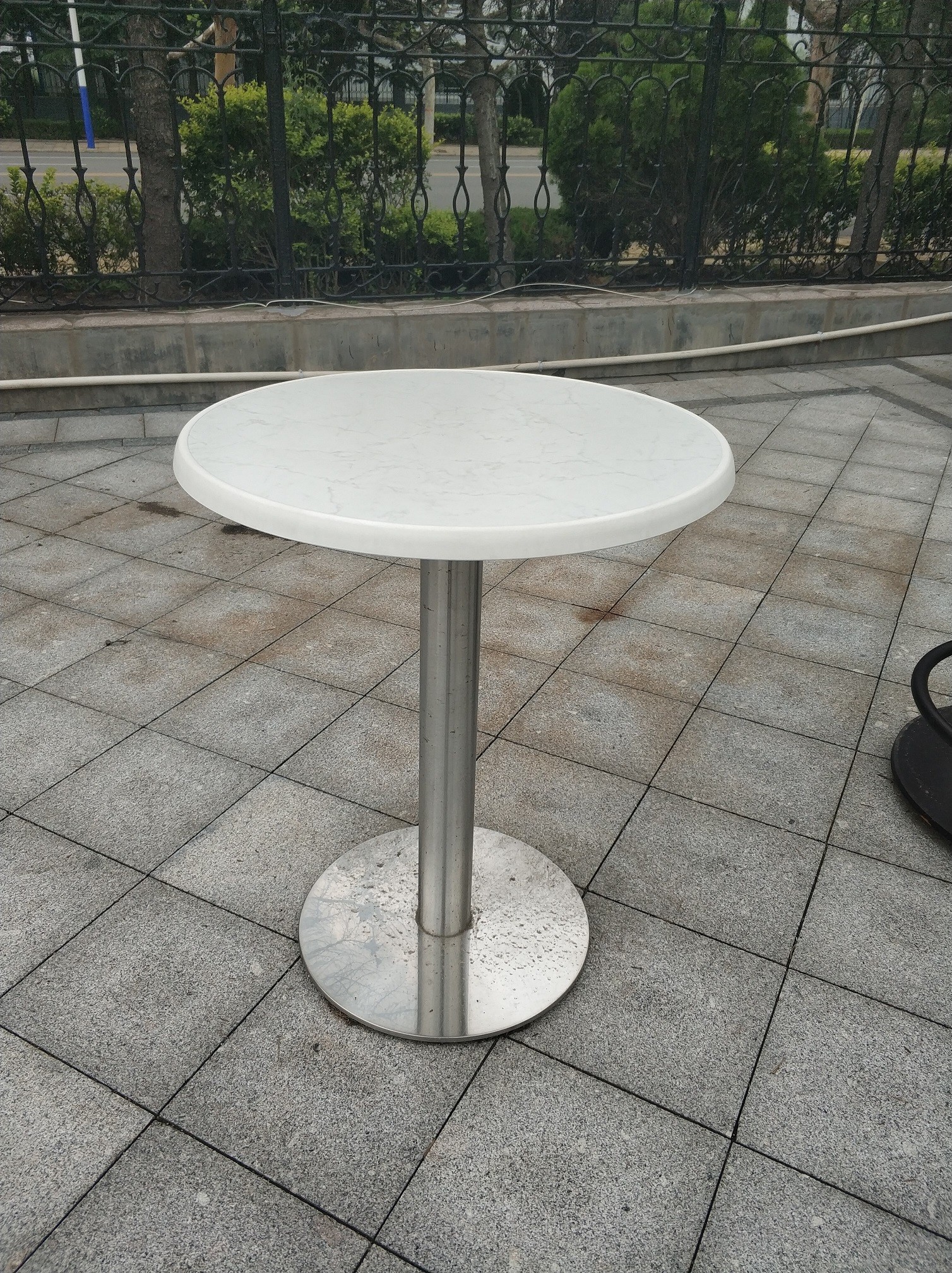 Space Saving Folding Metal Table Legs Cast Iron Coffee Table Base ISO9001