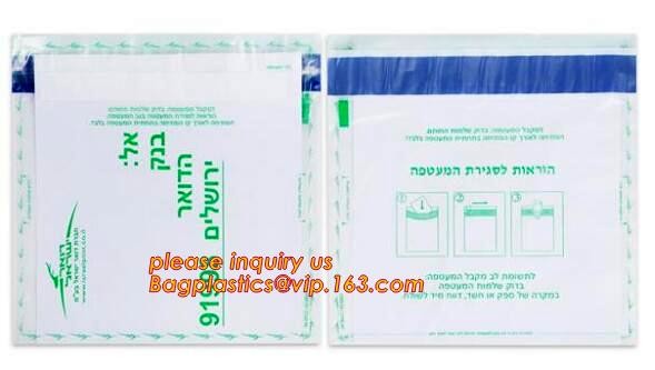 Plastic Money/Evidence Security Envelopes Cash Deposit Seal Bags, Bank Industrial Use cash security deposit bags, bageas