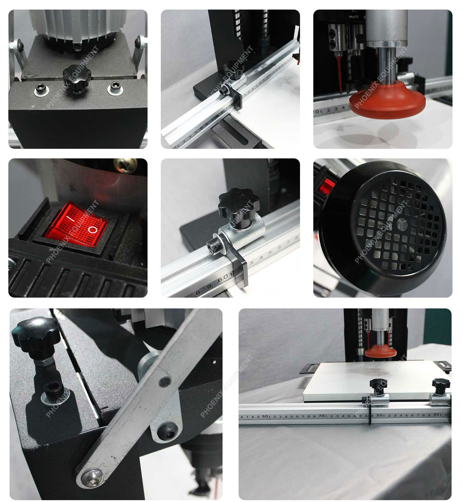 20 KG Weight Hinge Boring Machine for Furniture Door and Cabinet Easy to Operate 35mm