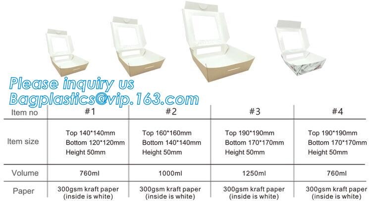 kraft paper sandwich box with window ,triangle sandwich box for packaging,Cardboard Box With Clear Window Burger Sandwic