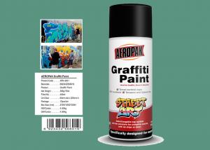 China Apple Green Color Graffiti Spray Paint 400ml Filled With MSDS Certificate wholesale