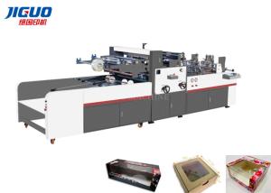 JIGUO Window Patching Machine Carton E-Flute Automatic Folder Gluer Machine