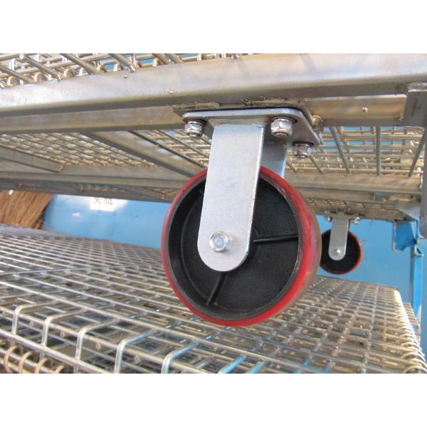 Hollow Plate Wire Mesh Storage Containers Collapsible Wire Container