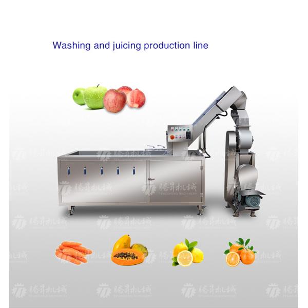 Pears Oranges Papaya Fruit Juice Processing Line Ozone Disinfection