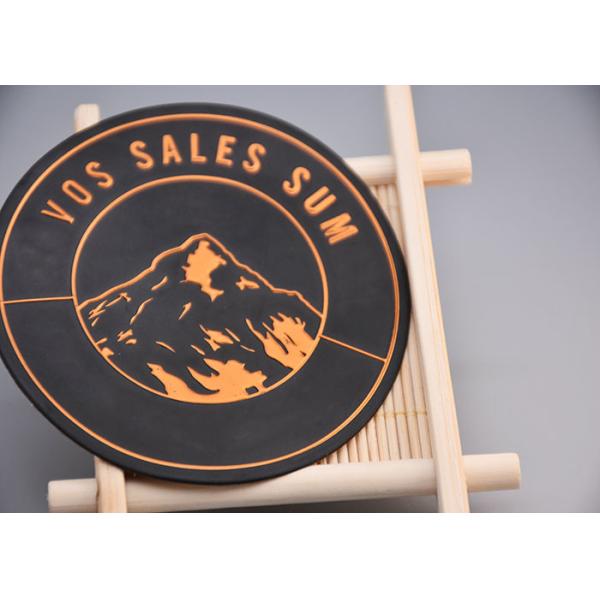 Degradable Tpu Embossed 3D Logo Heat Transfer Labels For Clothing