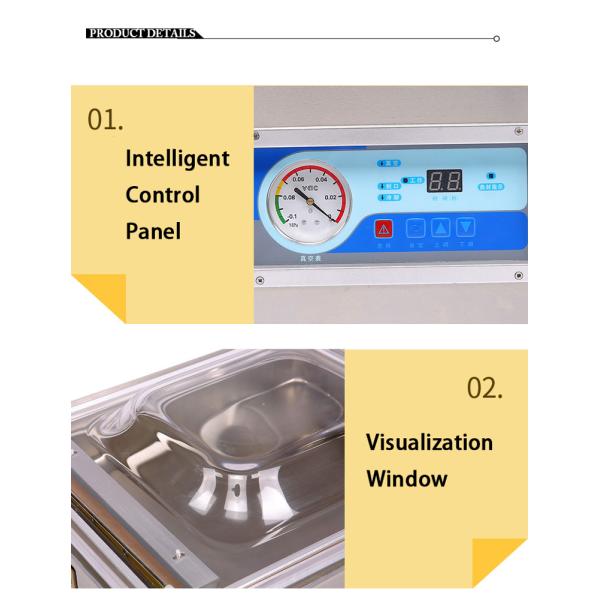 DUOQI DZ260 Automatic Vacuum Sealer Compact For Commercial Bag Sealing