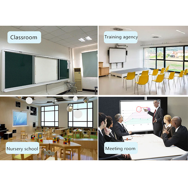 96 Inch Teaching IR Interactive Whiteboard Electronic Touch Screen Board 16:10