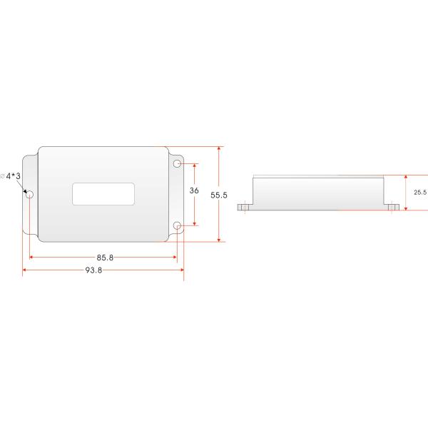 ISO 150g Single Axis Tilt Angle Sensor Digital Level Inclinometer Sensor PWM Output