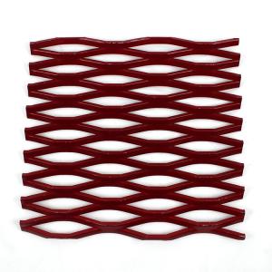 China ISO Aluminium Expanded Metal Mesh Curtain Wall Various Colors And Hole Patterns wholesale