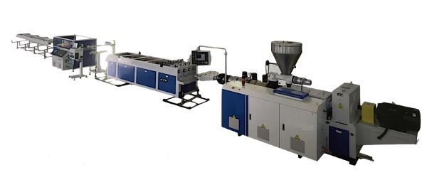 Quality Co Extrusion Pvc Pipe Production Line Three Layer PVC Solid Wall 900 Kg/H High Output for sale