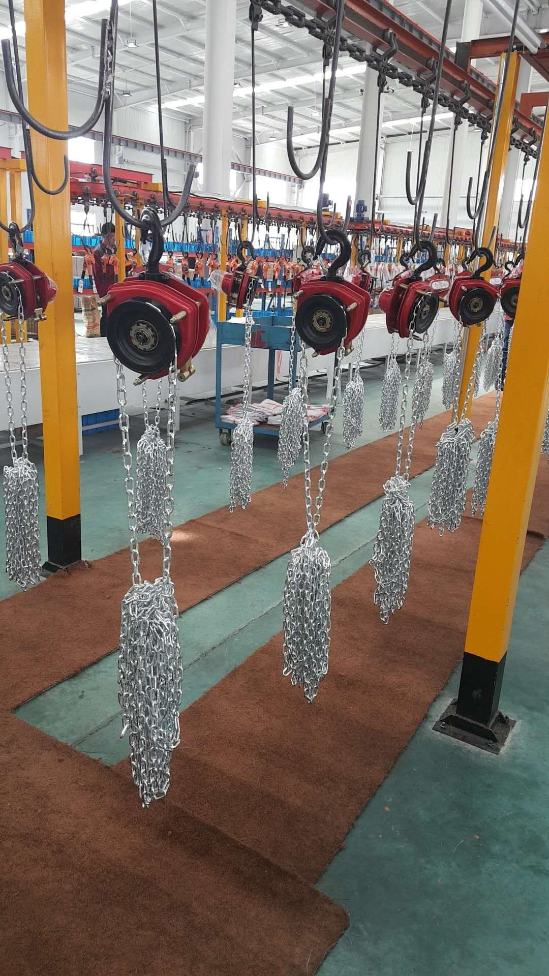 Safe 10 Ton Manual Chain Hoist , Chain Pulley Block With Hook Good Performance