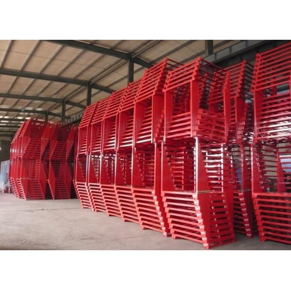 Customized Car Accessories Tire Metal Shelf Metal Foldable Stacking Rack Warehouse