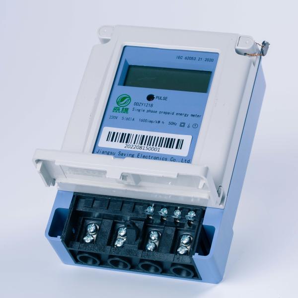 Quality WiFi 5A Single Phase Current Iot Based Prepaid Energy Meter With GSM for sale