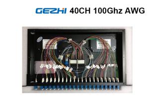 China 40 Channels Arrayed Waveguide Grating Passive Optical Network Rackmount Module wholesale