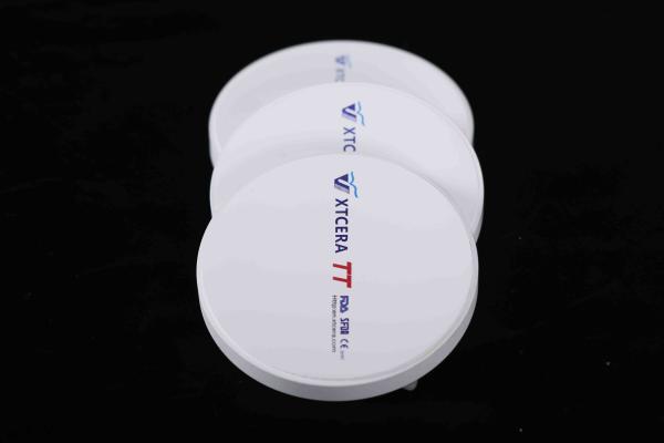 Quality TT Precolored  High Translucency Zirconia A3 1220HV For Crown And Bridge for sale